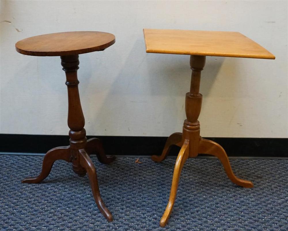 TWO FEDERAL MAPLE TRIPOD