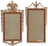 TWO FEDERAL STYLE MAHOGANY AND