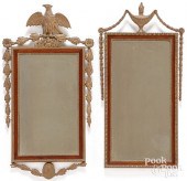 TWO FEDERAL STYLE MAHOGANY AND
