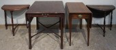 TWO FEDERAL STYLE MAHOGANY DRO
