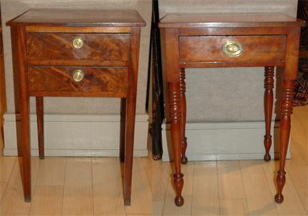 Two Federal Work Tables 	 