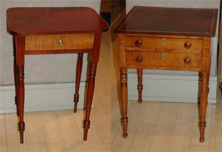 Two Federal Work Tables 	 