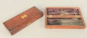 TWO FIELD SURGICAL KITS, SHEFF