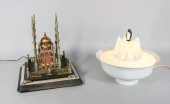 TWO FIGURAL AND ARCHITECTURAL