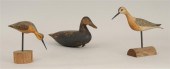 TWO FIGURES OF CURLEWS AND A D