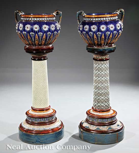 Two Fine Doulton-Lambeth