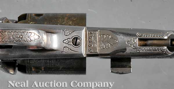Two Fine Engraved Uberti