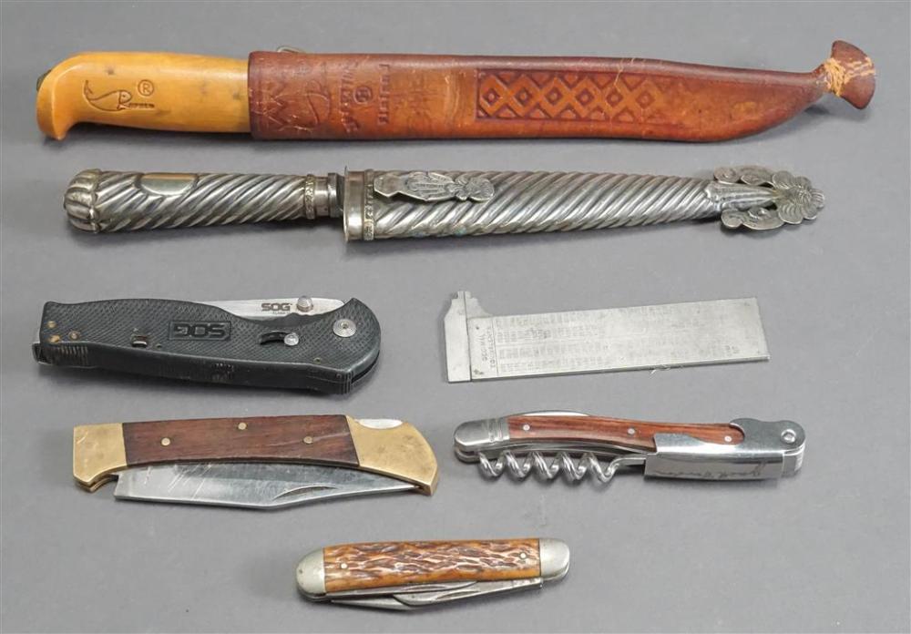 TWO FINNISH FILET KNIVES WITH