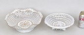 TWO FISCHER & MIEG PORCELAIN C