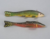 TWO FISH DECOYSLot of two fish