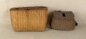 Two fishing creels early 20th