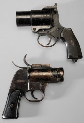 Two Flare Guns Webley (British