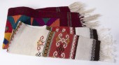 TWO FLAT WEAVE CARPETS Two fla