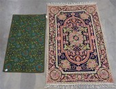 TWO FLATSTITCH SCATTER RUGSTwo