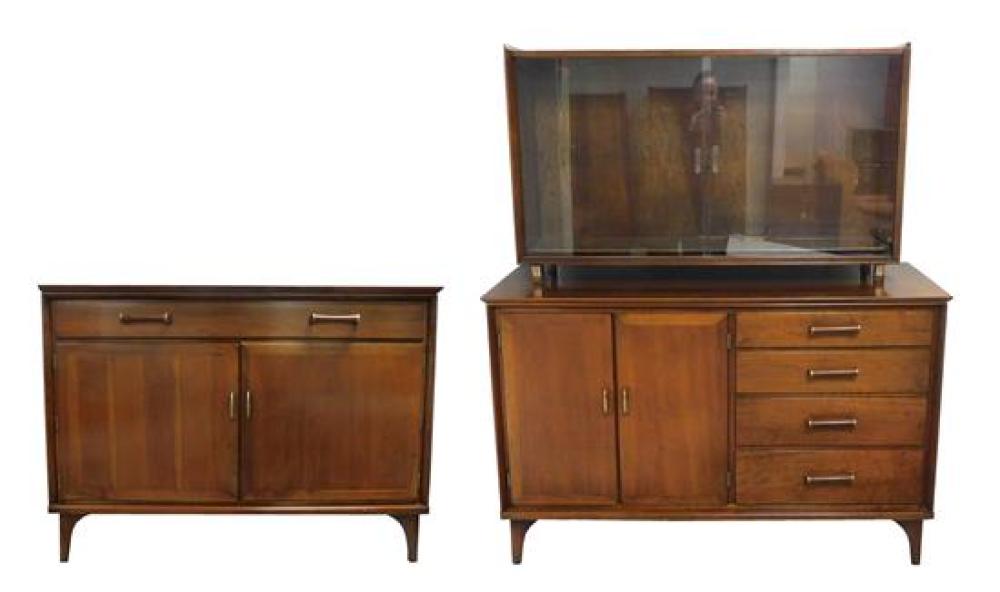 TWO FLINT & HORNER MID-CENTURY