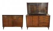 TWO FLINT & HORNER MID-CENTURY