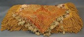 TWO FLORAL TAPESTRY RECTANGULA