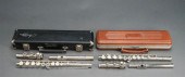 TWO FLUTES WITH CASESTwo Flute