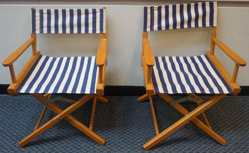 TWO FOLDING DIRECTORS CHAIRSTwo