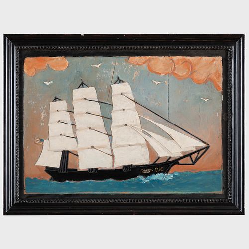 TWO FOLK ART NAUTICAL WORKSThe
