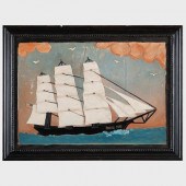 TWO FOLK ART NAUTICAL WORKSThe