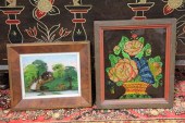 TWO FOLKSY PICTURES. American