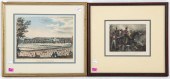 TWO FRAMED 19TH C. BALTIMORE T