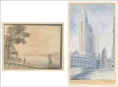 TWO FRAMED 19TH/20TH CENTURY W