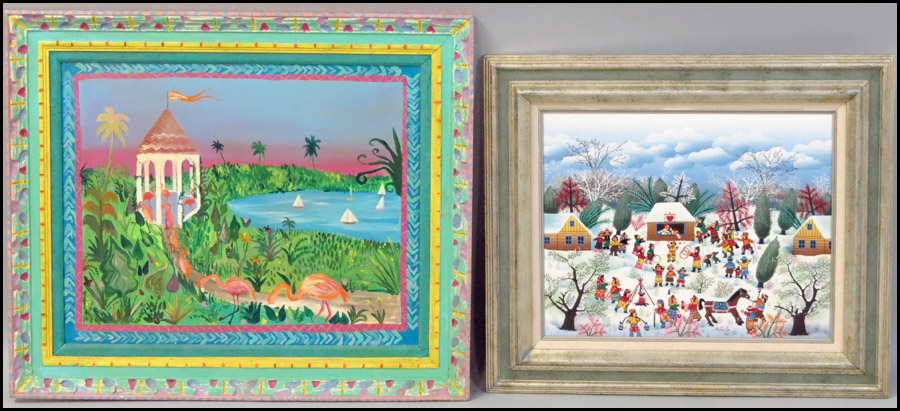 TWO FRAMED 20TH CENTURY