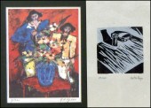 TWO FRAMED 20TH CENTURY PRINTS