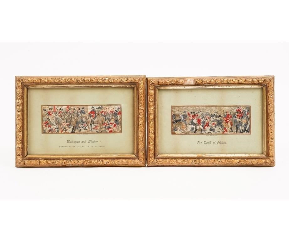 Two framed and matted