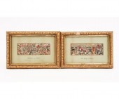 Two framed and matted Stevengr