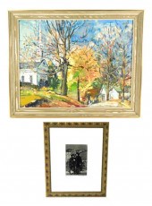 TWO FRAMED ARTWORKS: ALICE HAR