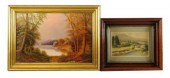 TWO FRAMED ARTWORKS BY EARLY 2