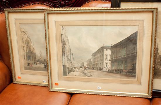 Two framed chromolithographs