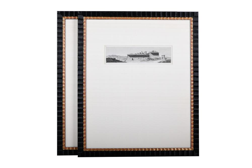 TWO FRAMED FRENCH
