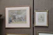 TWO FRAMED ITEMS.  England  mi