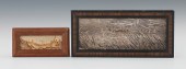 Two Framed Jasper Specimens fr