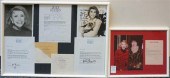 TWO FRAMED JOAN RIVERS SIGNED