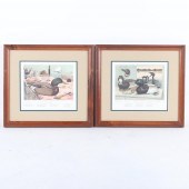 TWO FRAMED LIMITED EDITION SIG