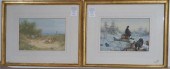 TWO FRAMED ORNITHOLOGICAL PRIN