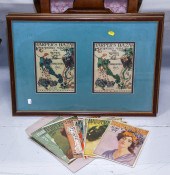 TWO FRAMED PAIRS OF HARPER'S B