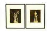 Two framed photographs of Roma