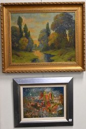 TWO FRAMED PIECESTwo Framed Pi