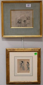 TWO FRAMED PIECESTwo Framed Pi