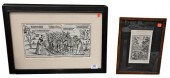 TWO FRAMED PIECESTwo Framed Pi