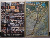 TWO FRAMED POSTERS, 'THE PUBS