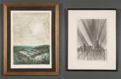Two Framed Prints 1) Bernard G