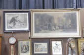 TWO FRAMED PRINTS. ''A Mute Ap