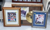 TWO FRAMED SIGNED BASEBALL PHO